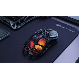 Миша GravaStar Mercury M2, BT/WL/USB-A, RGB, чорний - мініатюра 4