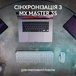 Клавіатура  Logitech MX Keys S Graphite (920-011593) - мініатюра 10