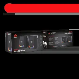 Комп'ютерні колонки Fantech GS205 Hellscream з яскравим RGB-дизайном (32834-01_497) - мініатюра 2