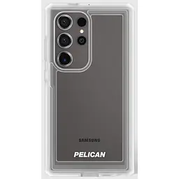 Протиударний чохол із кліпсою Pelican Voyager аналог OtterBox Defender для Samsung Galaxy S24 Ultra (6.8") Clear - мініатюра 2