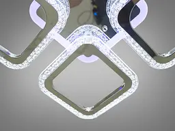 Стельова світлодіодна люстра з димером Diasha AS8170/4HR LED 3color 55W - мініатюра 5