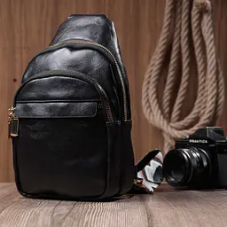Сумка Vintage невеликого розміру з однією лямкою через плече з гладкої екошкіри 16х25х6.5 см sum0026939 - мініатюра 10