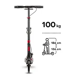 Самокат з дисковим гальмом Kidwell WXM RST-A02 Red - мініатюра 5