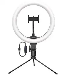 Кільцева лампа Baseus Live Stream Holder-table Stand 25,4 см CRZB10-A01 Black