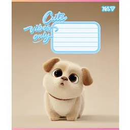 Зошит шкільний Yes Cute vibes only А5 18 аркушів лінія 25 шт. (768899) - мініатюра 6