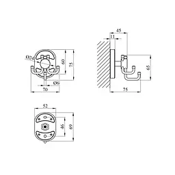Гачок Kroner KRM Elbe - ACC2905-3 (CV022860) - мініатюра 5