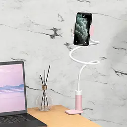 Тримач для мобільного телефона Hoco Balu mobile phone stand PH23 білий - мініатюра 2