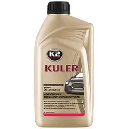 Антифриз концентрат K2 Kuler Long Life -80 Червоний G12 / G12+ Оригінал 1 л (T211C) (K20266)