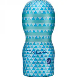 Мастурбатор Tenga Original Vacuum Cup Extra Cool з ефектом холоду, 15.5х6.9 см (білий)