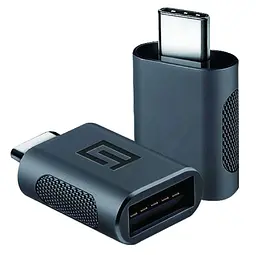 Адаптер ArmorStandart OTG Type-C to USB-A Space Grey (ARM69356) - мініатюра 3