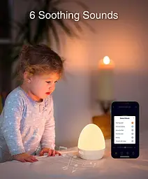 Нічник Nitebird Smart Baby Night Light LB2 White - мініатюра 4