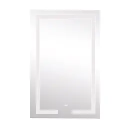 Дзеркало Lidz Kubis 800x500 з LED-підсвічуванням Touch, з антизапотіванням, з диммером яскравості LD78LF9365080 - мініатюра 4