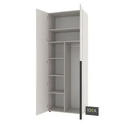 Шафа для одягу комбінована Idea Д-128 Кашемір - мініатюра 4