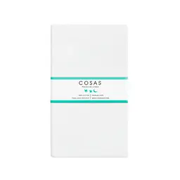 Набір простирадл на резинці Cosas набір WHITE/TERRAKOT 60х120х12 см (SetSheet_White_Terrakot_120x60) - мініатюра 2