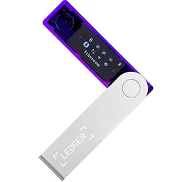 Апаратний гаманець для криптовалют Ledger Nano X Cosmic Purple (LNXCP) - мініатюра 5
