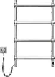 Електрична рушникосушка Navin Retro 500x800 Sensor, ліва 12-228153-3680, Хром, Ліве, Електронний - мініатюра 2