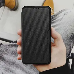 Шкіряний чохол-книжка GETMAN Razor (PU) для Samsung Galaxy A36 5G / A56 5G Black - мініатюра 7
