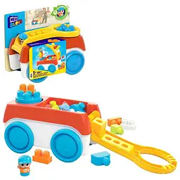 Візок-каталка Mega Bloks Конструктор на колесах, 20 елементів (HHN00) - мініатюра 5