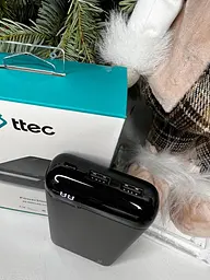 Зовнішній АКБ Ttec PowerSlim 20000 mAh 2BB184S чорний - мініатюра 3