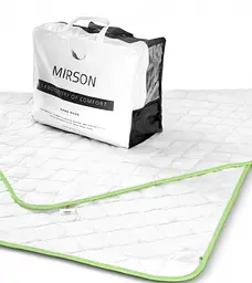 Ковдра дитяча MirSon EcoSilk №001  антиалергенна літня 110x140 см біла (8062484) - мініатюра 3