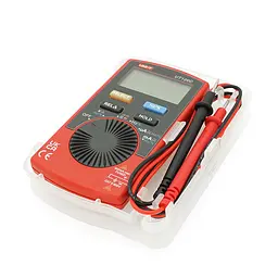 Мультиметр UNI-T UT120C: вимірювання V A Ω C Hz °C. Функції True RMS продзвінку тест діодів перевірка транзисторів. Габарити 110 58 11 мм. Вага 76 г. - мініатюра 5