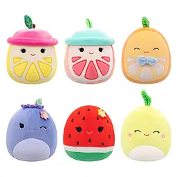 М'яка іграшка-сюрприз Squishmallows Веселі фруктики 13 см (SQCR07568) - мініатюра 2