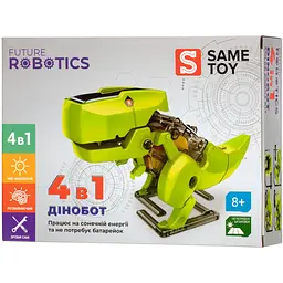 Робот-конструктор Дінобот 4в1 на сонячній батареї Same Toy det0018060
