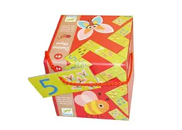 Настільна гра Djeco Дитяче доміно. Раз Два Три (Domino One, two, three, 28 pcs) (DJ08168) - мініатюра 2