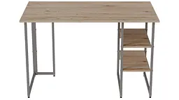 Комп'ютерний стіл Ferrum-decor Кевін 75x120x60 сірий ДСП Дуб Сан-Марино 32мм (FRD-101727) - мініатюра 3