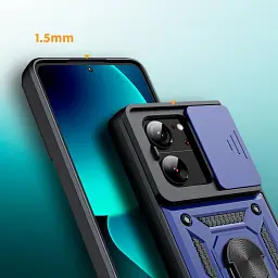 Панель BeCover Military для Xiaomi 13T/13T Pro Blue (710558) - мініатюра 2