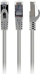 Патч-корд 15м S/FTP Cat 6A CU LSZH grey Cablexpert (PP6A-LSZHCU-15M)