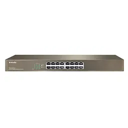 Комутатор TENDA TEG1016G 16port 10/100/1000/BaseT rackmount 19" - мініатюра 4
