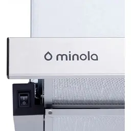 Витяжка Minola HTL 6214 I 700 LED (нержавіюча сталь) - мініатюра 10