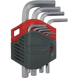 Набір ключів Г-подібних Wurth Red Stripe HEX короткі SW 1.5-10 мм 9 шт. (5752042030)