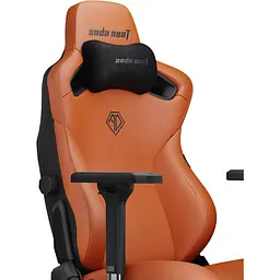 Геймерське крісло Anda Seat Kaiser 3 XL Leather Orange (AD12YDC-XL-01-O-PV/C) [121765] - мініатюра 4