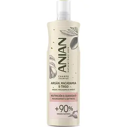 Шампунь Anian Argan, Macadamia & Wheat для пошкодженого волосся 400 мл 