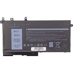 Акумулятор PowerPlant для ноутбуків DELL Latitude E5280 (3DDDG) 11.4V 3500mAh