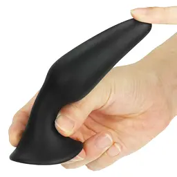 Анальна пробка - Lure Me Butt Plug L Black - мініатюра 6