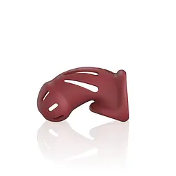 Пояс вірності для чоловіків ManCage Model 28 Chastity Cage, 9.5 см (червоний)