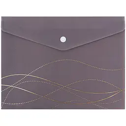 Папка-конверт "Axent" №1496-43-А A5+ Waves-4 на кнопці - мініатюра 2