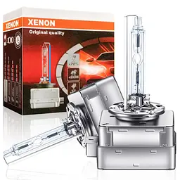 Ксенонова лампа Xenon D1S 6000K ​​35W Super Vision +70% 2 шт (Цоколь Метал)