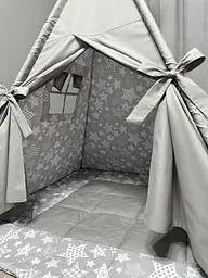 Дитячий вігвам Зіроньки зі стьобаним килимком Повний комплект 0392 - мініатюра 5