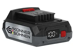 Акумулятор Konner&Sohnen KS 20V2-1 20В 2А·год 0.47кг Kцnner & Sцhnen hoz0014330 - мініатюра 2