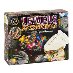 Ігровий набір для проведення розкопок "Jewels Excavation" Danko Toys JEX-01-02 Камені Укр
