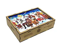 Пазл дерев`яний UkrainianPuzzles Українське різдво - мініатюра 5