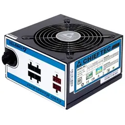 Блок живлення Chieftec 550W CTG-550C, 120 мм, 24+4pin, 1x4+4pin, SATA х 6, Molex 4x4pin, 2x6+2pin, кабелі модульні