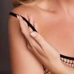 Міні-сукня Le Désir With Fishnet Structure, One Size (чорний) - мініатюра 6