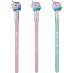 Ручка кулькова Yes Unicorn dreams 0,7 мм синя (412012) - мініатюра 2