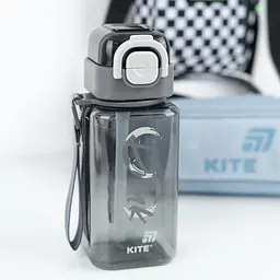Пляшка для води Kite 620 мл сіра (K26-1273-2) - мініатюра 5