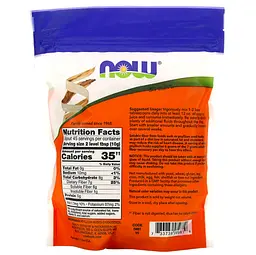 Подорожник (Псиліум) Whole Psyllium Husks 454 грам NOW vit0005106 - мініатюра 2